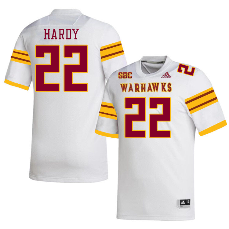 #22 Ahmad Hardy Louisiana-Monroe Warhawks College Football Jerseys Stitched-White